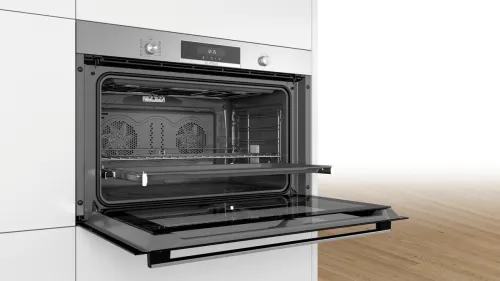 FOUR BOSCH ENCASTRABLE 90CM ÉLECTRIQUE VENTILÉ SÉRIE 6 PYROLYSE HYDROLYSE 112L VBD5780S0 EUROPÉEN 