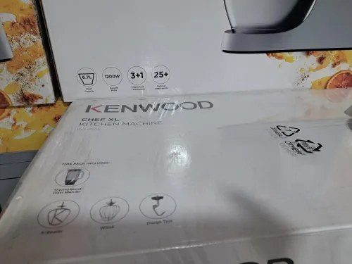 PETRIN KENWOOD CHEF XL 1200W 6.7L KVL4120S AVEC BLENDER EN VERRE 