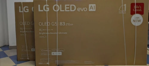 TV LG OLED EVO GALLERY EDITION 83" G5 SMART 4K 165FPS HDMI 2.1 ALPHA 11 NEW 2025 EUROPÉEN 
