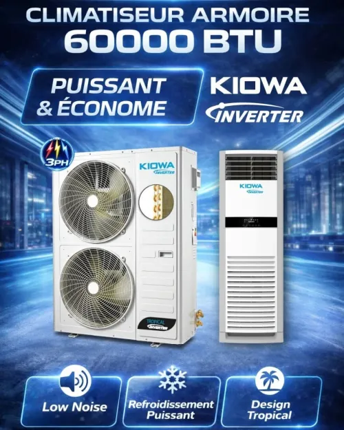 CLIMATISEUR KIOWA ARMOIRE 60000 BTU 48000 BTU