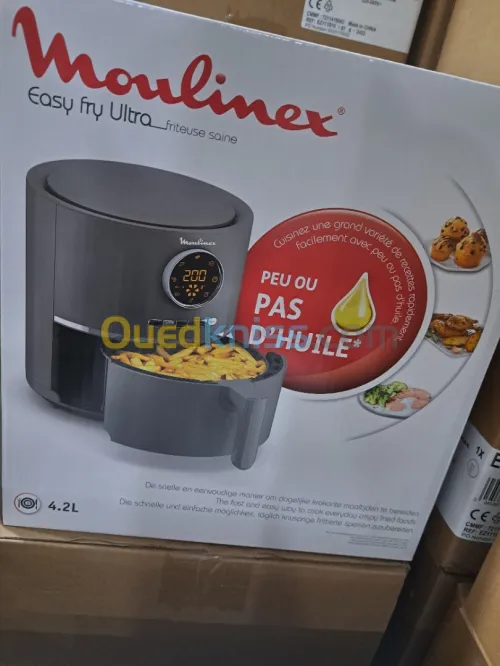 FRITEUSE MOULINEX AIR FRYER EASY FRY ULTRA 4.2L 8 PROGRAMME 1600WATT 
