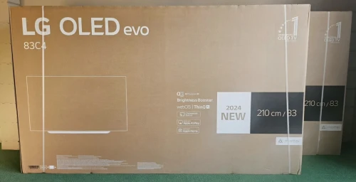 TV LG OLED EVO 83" C4 SMART 4K 144FPS HDMI 2.1 EUROPÉEN