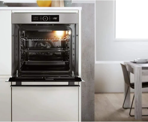 FOUR WHIRLPOOL ENCASTRABLE ÉLECTRIQUE VENTILÉ 6ÈME SENS 73L PYROLYSE AKZ9629IX EUROPÉEN