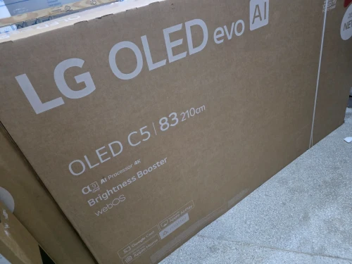 TV LG OLED EVO 83" C5 SMART 4K 144FPS HDMI 2.1 NEW 2025 EUROPÉEN 
