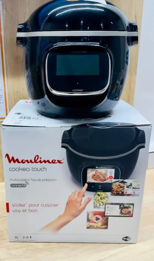 COOKEO TOUCH WIFI CONNECTÉ MOULINEX 6L 13 PROGRAMME CE902800 
