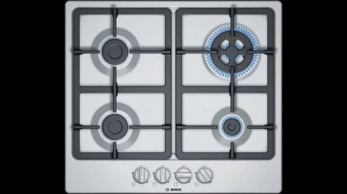 PLAQUE DE CUISSON BOSCH 4 FEUX INOX SÉRIE 4 