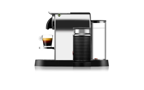 MACHINE À CAFÉ NESPRESSO CITIZ CHROME & MILK 