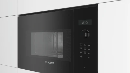 MICRO-ONDE BOSCH ENCASTRABLE SERIE 6 NOIR 20L 800WATT BFL524MB0  