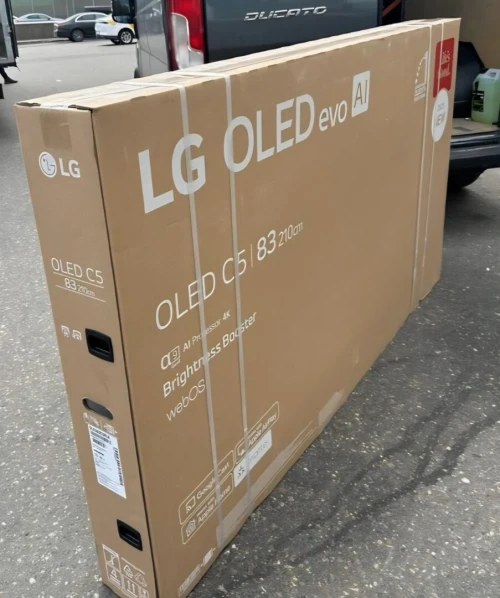 TV LG OLED EVO 83" C5 SMART 4K 144FPS HDMI 2.1 NEW 2025 EUROPÉEN 