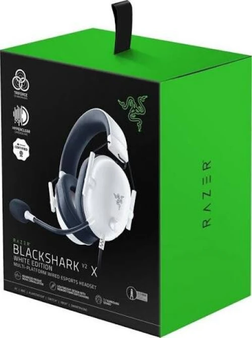 CASQUE GAMING RAZER BLACKSHARK V2 X (DHM-001W)WHITE