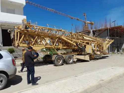 grue montage rapide potain 380c ( tonnage 8 tonne )