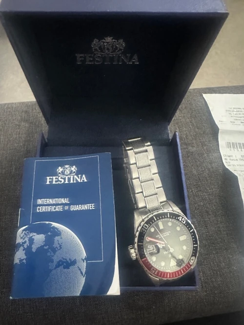 montre festina automatique 