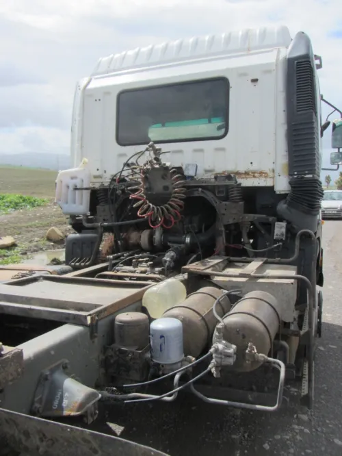 Shacman 4X2 JAC semi remorque 2013