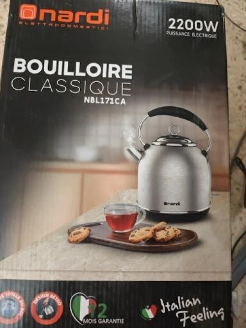 Bouilloire Électrique Sans Fil 1,7 L 2200 W