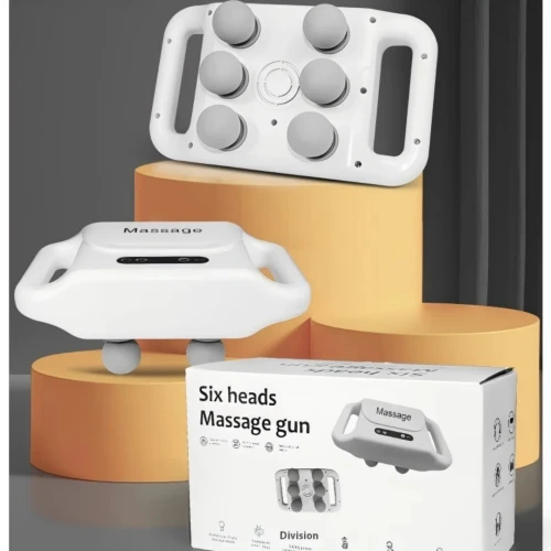 Pistolet de Massage à Six Têtes