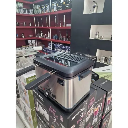 Friteuse 3 en 1 en acier inoxydable, 4 L 2000 W