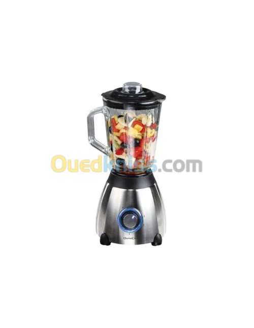 Domoclip Blender Verre & Inox 1,5 L 500 W