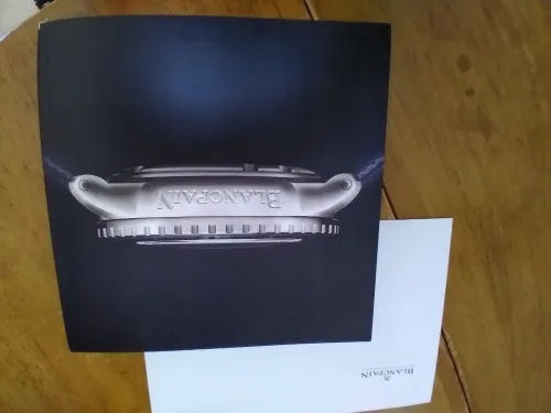 2 catalogues (montres de luxe) longines et blancpain