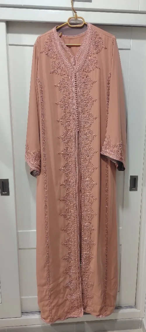 Caftan 2 pièce marocain doublé satin