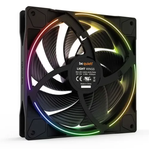 Bequiet Lightwings 3*140 high speed white Blanc