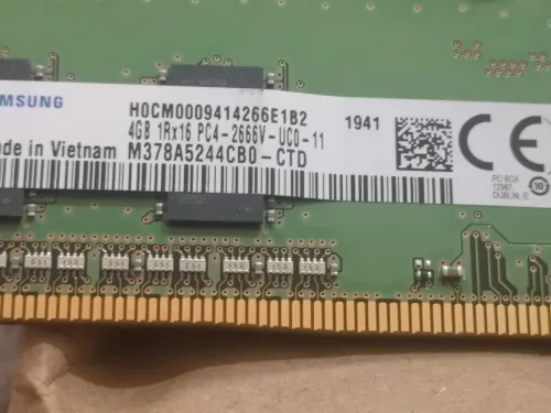 DDR4 4gB 2660 3200 mhz  samsung micron ramaxel