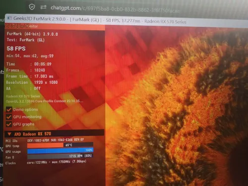 Saphire Nitro RX 570 4Gb