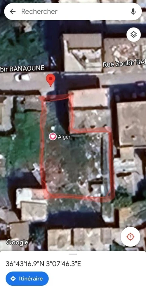 Vente Terrain Alger El harrach