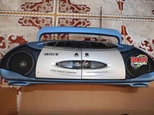 Double cassette Radio