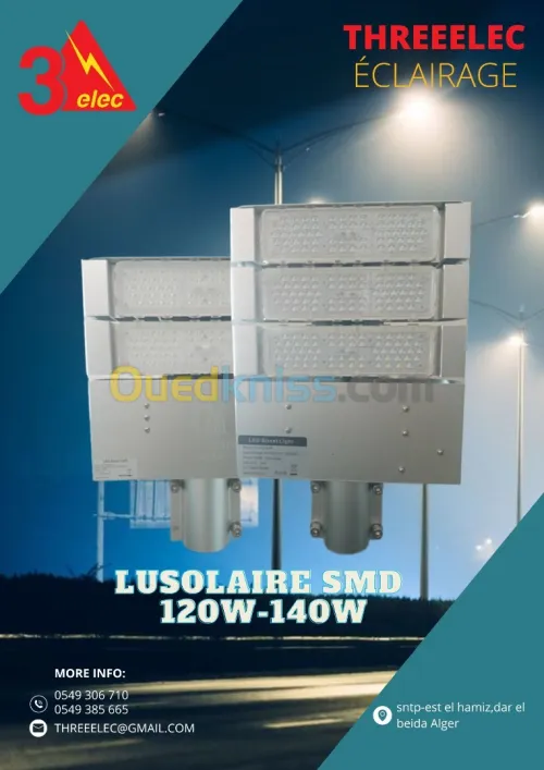 luminaire smd 140w 
