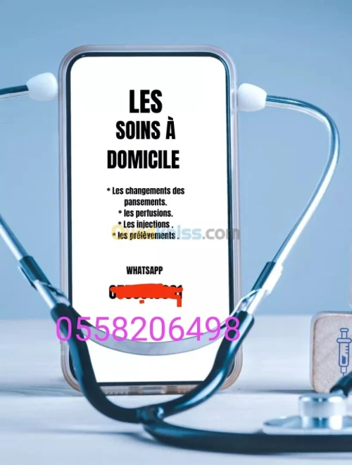 soins infirmiers à domicile ; prélèvements sanguine 