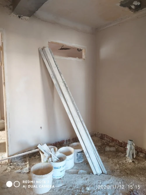 Travaux de plâtre  projeter  prochti