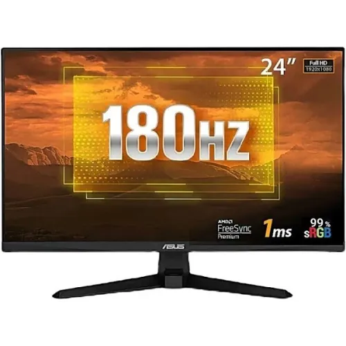 Ecran Gaming ASUS TUF VG249Q3A IPS 23.8  180Hz  1ms
