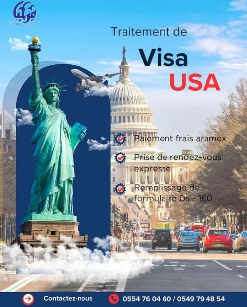 Traitement de visa usa