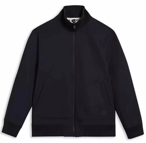 Ted Baker Scotby Veste Original Harrington Réversible Homme Bleu Marine Taille 3 (M EU 48-50)