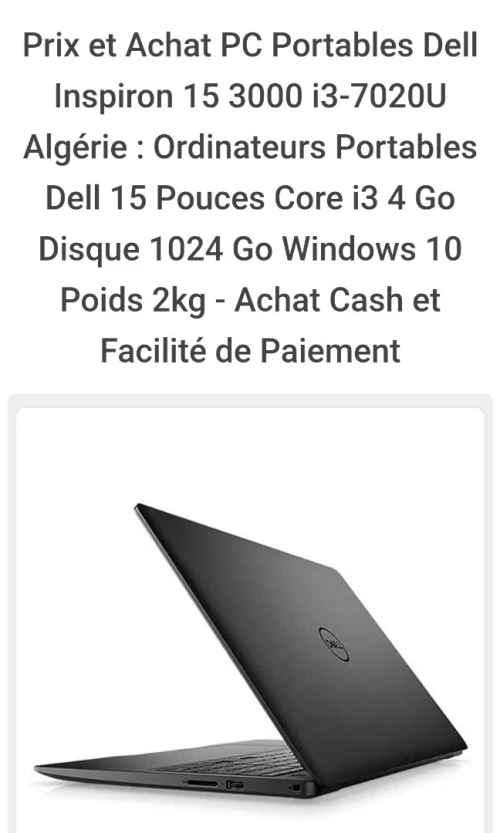 Dell inspiron 15 3000