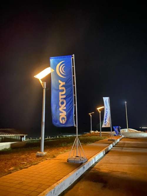 Location de drapeaux publicitaires de 5 mètres
