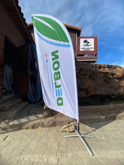 Beach Flag (Oriflammes) / Drapeau Publicitaire