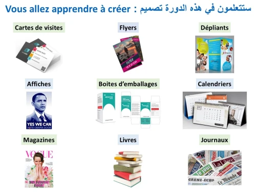 Formation en infographie pro (Photoshop - Illustrator - InDesign)  par un infographe professionnel 