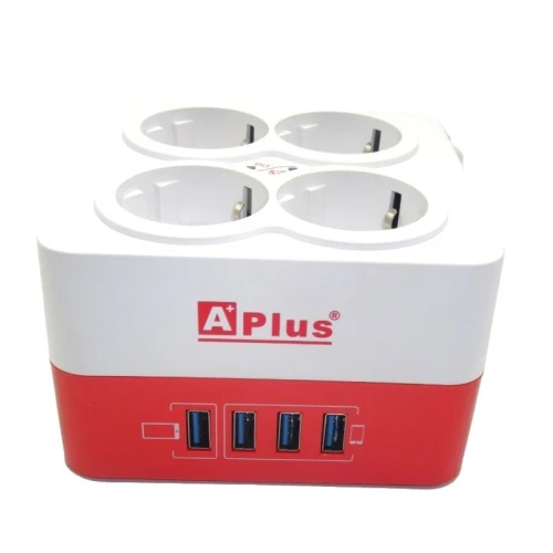 MULTIPRISE 4 SORTIES - 1.5M -4USB A PLUS