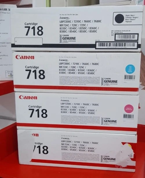 PACK TONER CANON 718 ORIGINAL