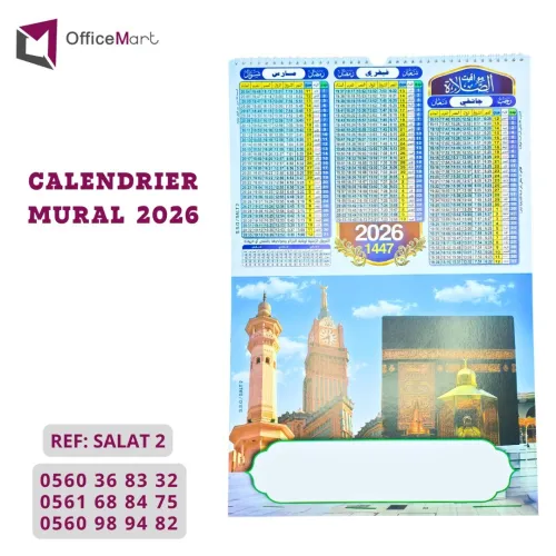CALENDRIER 2026