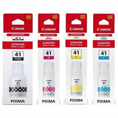 PACK ENCRE NOIR ET COULEUR CANON 41 ORIGINAL