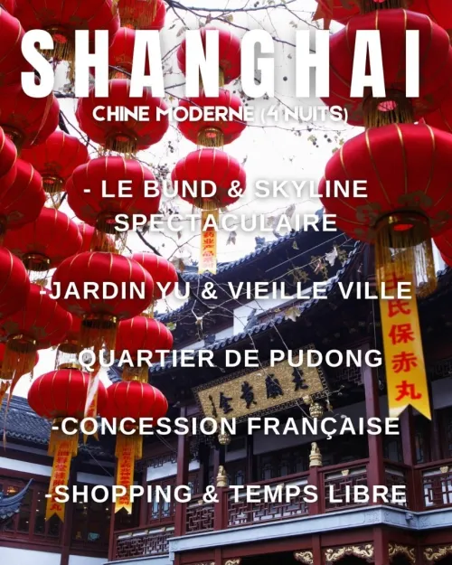 VOYAGE ORGANISE CHINE (PÉKIN & SHANGHAI )