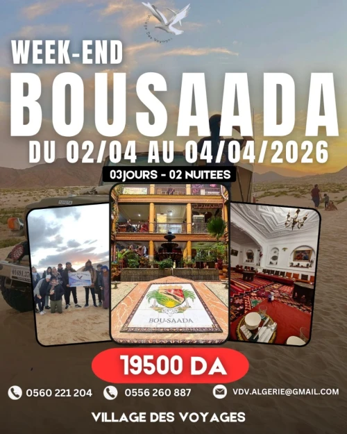 WEEKEND BOUSAADA