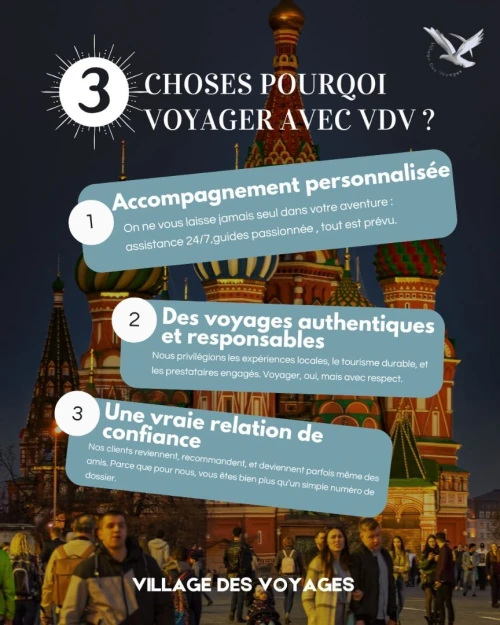 Voyage organisé spécial hiver - MOSCOU