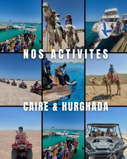 Voyage organisé ÉGYPTE (Le Caire - Assouan -  Louxor - Hurghada)
