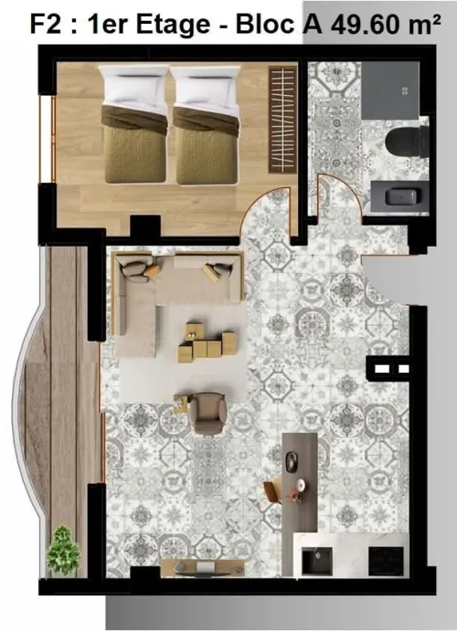 Vente Appartement Studio F2 F3 Béjaïa Bejaia