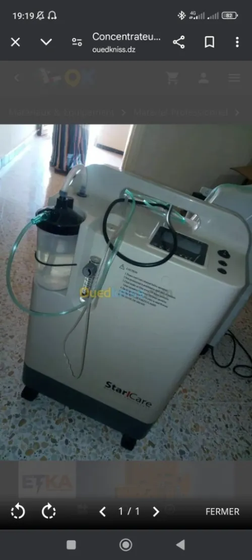 Concentrateur d'oxygène 5litres 