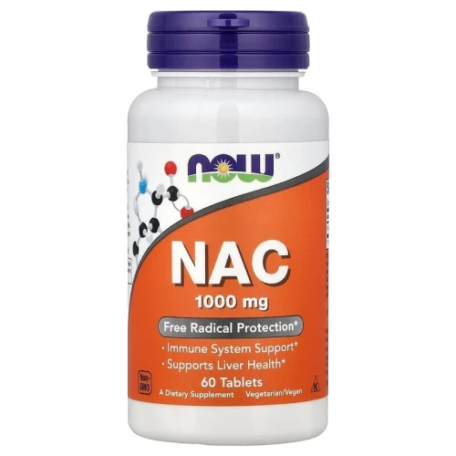 now NAC 1000mg 60tabs