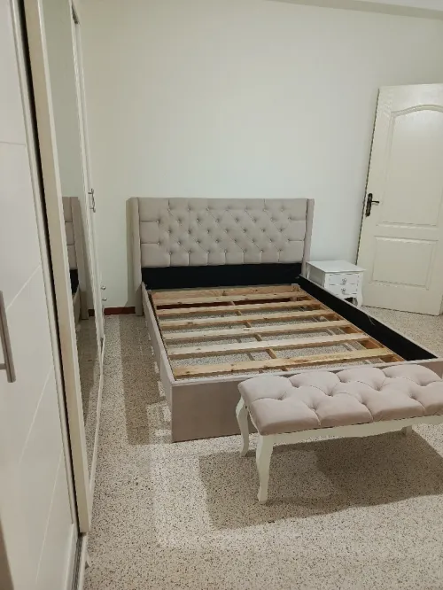 Chambre a coucher blanche